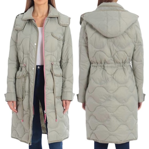 Avec Le Filles Quilted Coat Size Small NWT - Picture 2 of 9